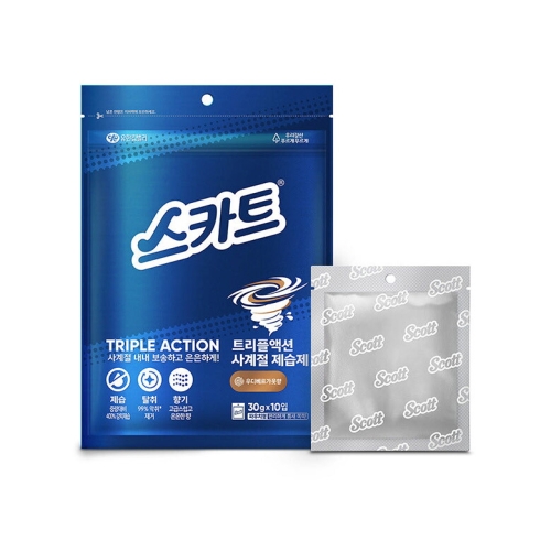 트리플액션 사계절제습제 우디베르가못 30g 10개입