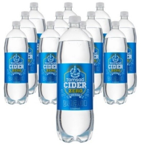 탐사 제로 사이다 1.5L (12개)_이미지
