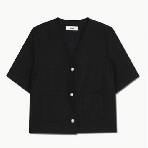 리스트 여성 트위드 브이넥 반팔 자켓 TWWJKQ60010이미지입니다. 누르면 해당 게시물로 새창이동합니다.