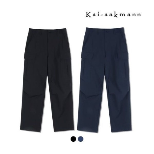 유니 나일론스판 1/2밴딩 루즈스트레이트 카고모듈 FKRMCNE750P