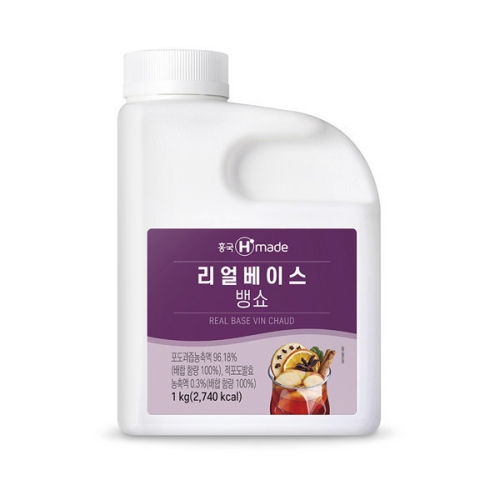 흥국에프앤비 리얼베이스 뱅쇼 1kg (12개)_이미지