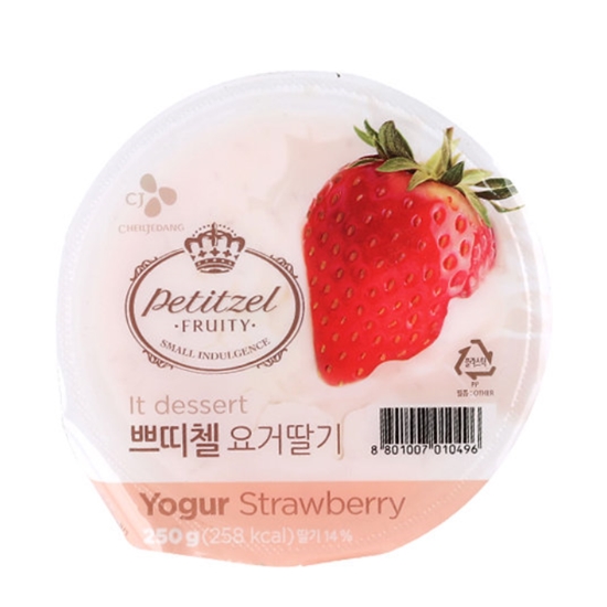 CJ제일제당 쁘띠첼 요거빅 딸기 250g (1개)_이미지