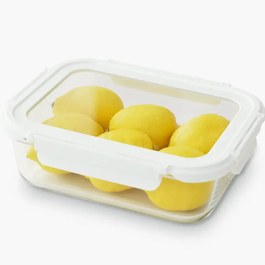 네오플램 클린 직사각 내열유리 밀폐용기 1600ml_이미지