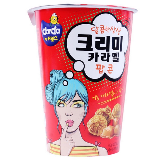 커널스 크리미카라멜 팝콘 65g (12개)