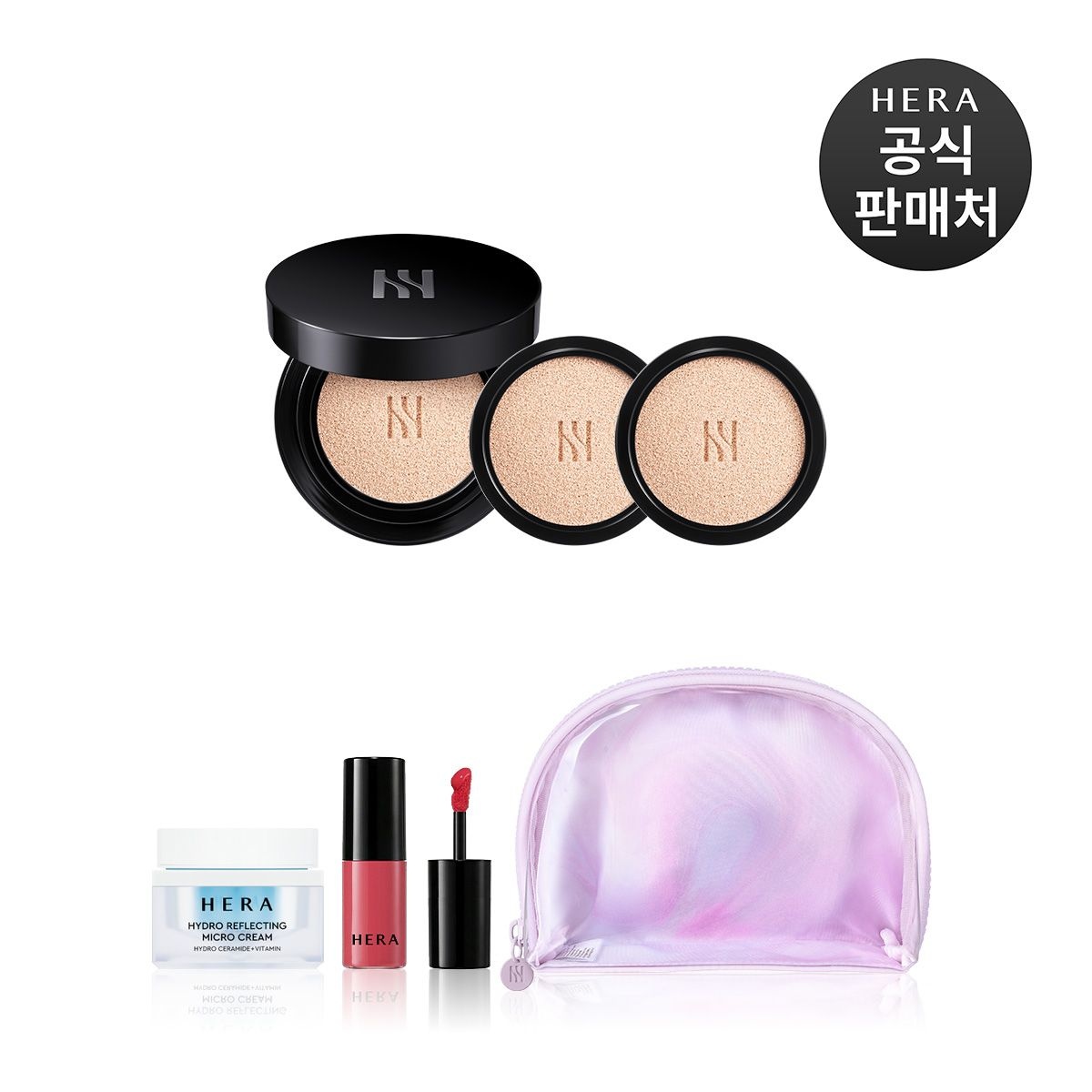 헤라 블랙쿠션 파운데이션 디럭스 (본품15g+리필15gx2) (기획세트)