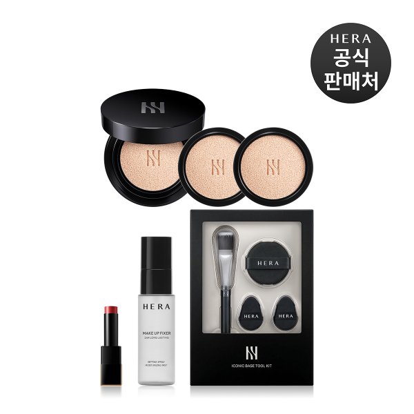 헤라 블랙쿠션 파운데이션 디럭스 (본품15g+리필15gx2) (기획세트)_이미지