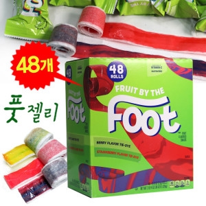 후룻바이더 풋젤리 테이프젤리 48개 롤젤리 과일젤리 Fruit by the foot