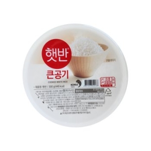 CJ제일제당 햇반 백미 큰공기 300g (8개)