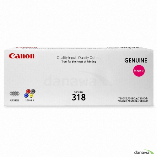 Canon  정품 CRG-318M 빨강