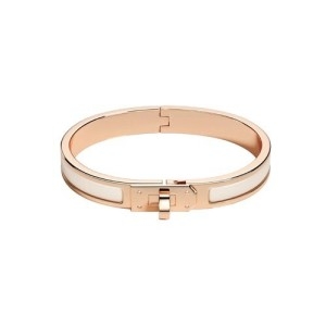 에르메스 여성 미니 클릭 켈리 브레이슬릿 로즈 골드 하드웨어 크렘 H200004FO85_이미지