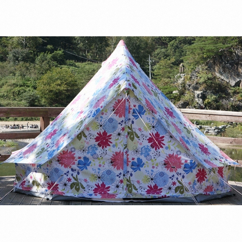 부티크캠핑 플라워 벨텐트 500cm