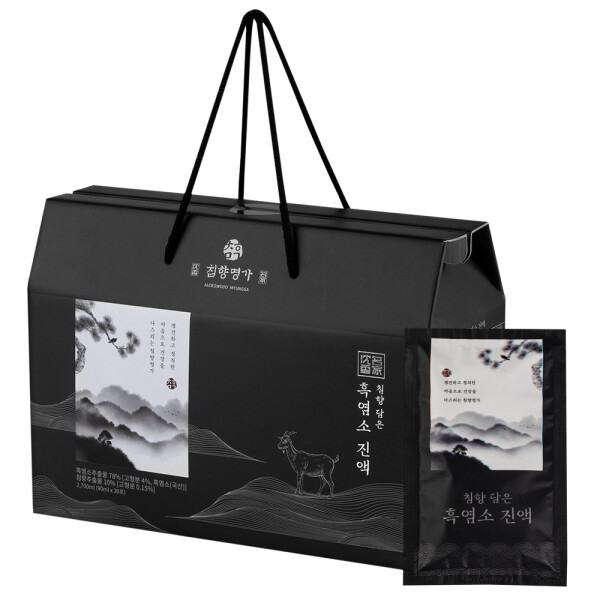 침향명가 침향 담은 흑염소 진액 90ml 30포