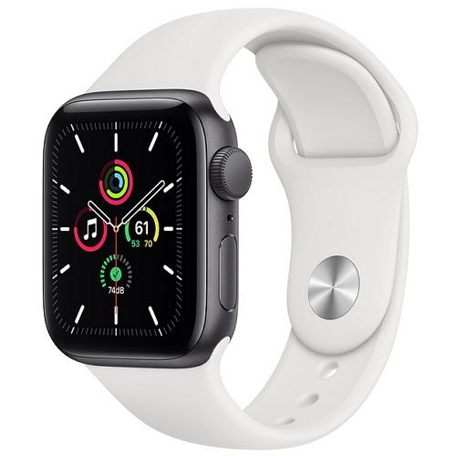 APPLE 워치 SE 40mm Cellular 스페이스 그레이 알루미늄 중고 (스포츠밴드)_이미지