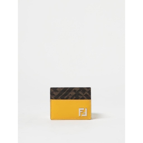 펜디 FF Squared credit card holder in leather 7M0164AFF2_이미지