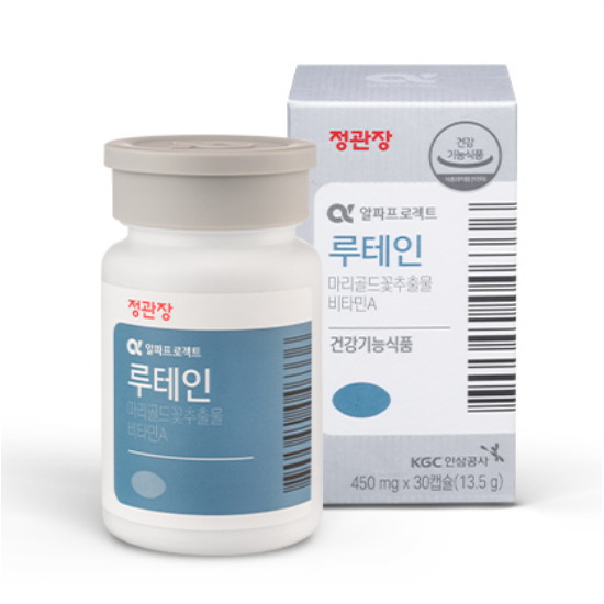 정관장 알파프로젝트 루테인 30캡슐 (4개)_이미지