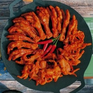 주식회사 <b>홍미</b> <b>홍미</b>닭발 직화 통닭발 300g