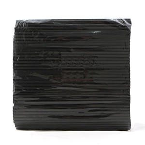메가MGC커피 검정 일자 스트로우 28cm (10,000개)_이미지