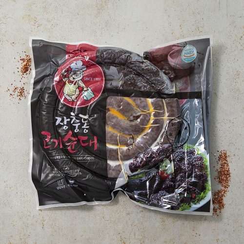 장충동왕족발 고기순대 1kg (1개)_이미지