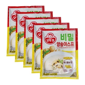 오뚜기 비밀스프 양송이 80g (5개)_이미지
