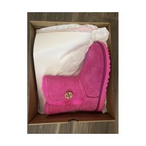 UGG 미국 부츠 여성용 1146170 베일리 버튼 락 리버 핑크 US7UK5EU38 박스 포함 새 제품_이미지