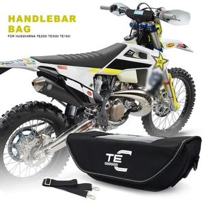 허스크바나 TE250i TE300i TE150i 용 오토바이 바이크 핸들 바 가방 방수 여행용 네비게이션