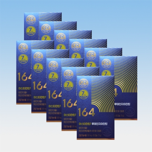 뉴트리원 164 아스타잔틴7 루테인지아잔틴 500mg 30캡슐 (11개)