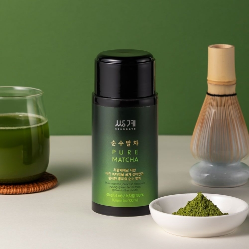 쌍계명차 순수 말차 40g_이미지