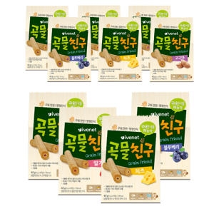 아기간식/과자 베베 곡물친구 4종 6개 사은 행사