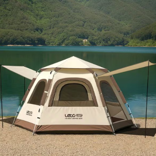 육각돔 원터치 텐트