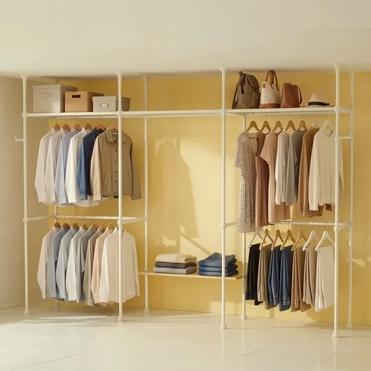 이지온 레몬 드레스룸 더블 행거 EDL-817W2M1C2_이미지