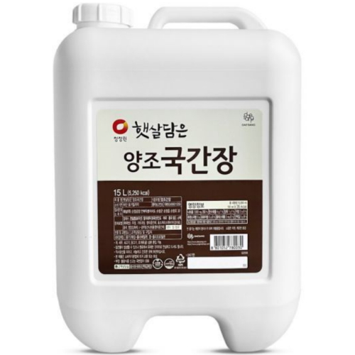대상 청정원 햇살담은 양조 국간장 15L