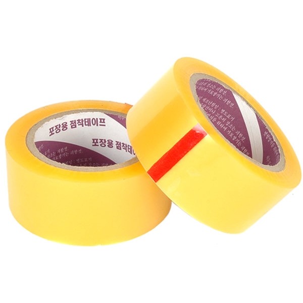 국산 투명 박스 테이프 48mm x 60m (1개)_이미지