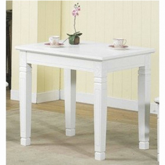 영퍼니처 솔로몬 백색 식탁 (의자별도)