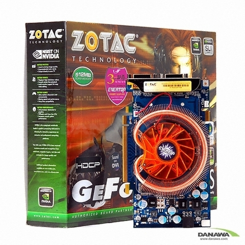 ZOTAC 지포스 8600GTS HDMI 512MB GX810_이미지