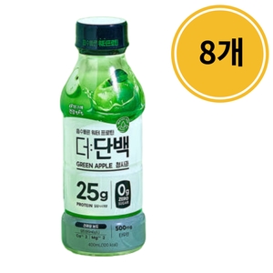 빙그레 더단백 워터 프로틴 청사과 400ml (8개)_이미지