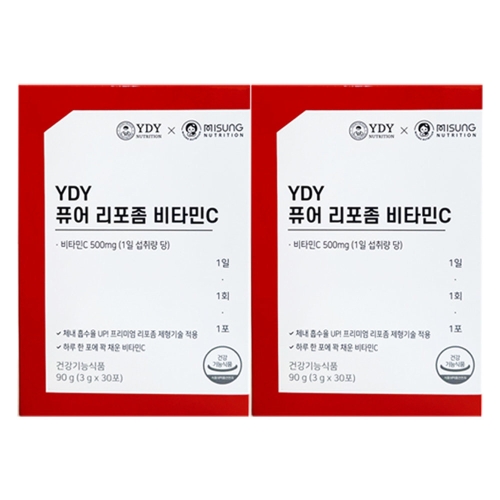 우리바이오 YDY 퓨어 리포좀 비타민C 30포