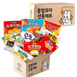 한봄 과자상자 박스과자모음 동아리 탕비실 주전부리 1161356_이미지