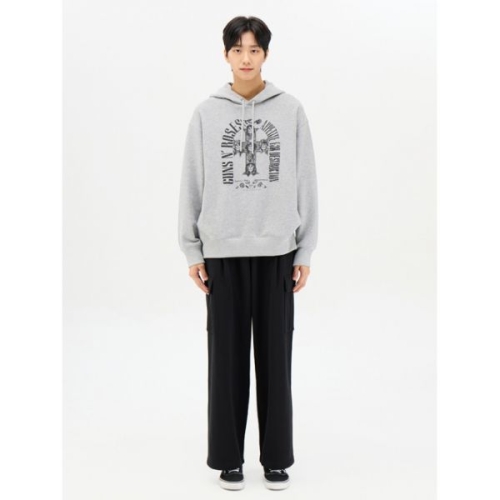 탑텐 남성 테리 카고 턱 와이드 스웨트팬츠_MSF5PT1905 274982 FE4995155-E2B_이미지