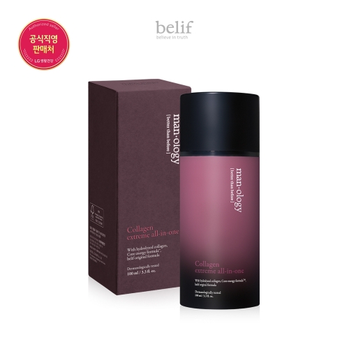 LG생활건강 빌리프 맨올로지 콜라겐 익스트림 올인원 100ml (1개)