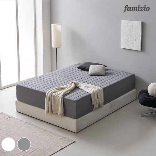 파미지오 스타일 누빔 매트리스 방수커버 (싱글 S)_이미지