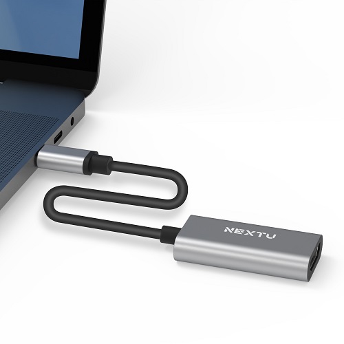 이지넷유비쿼터스 NEXTU NEXT-1121TCH Type C to HDMI 컨버터_이미지