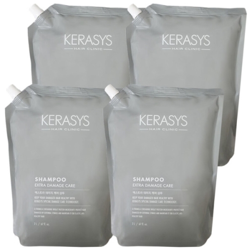 케라시스 엑스트라 데미지 케어 샴푸 리필 2000ml (4개)_이미지