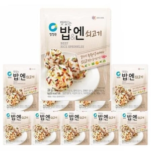 대상 청정원 맛있는밥엔 쇠고기 24g (10개)_이미지