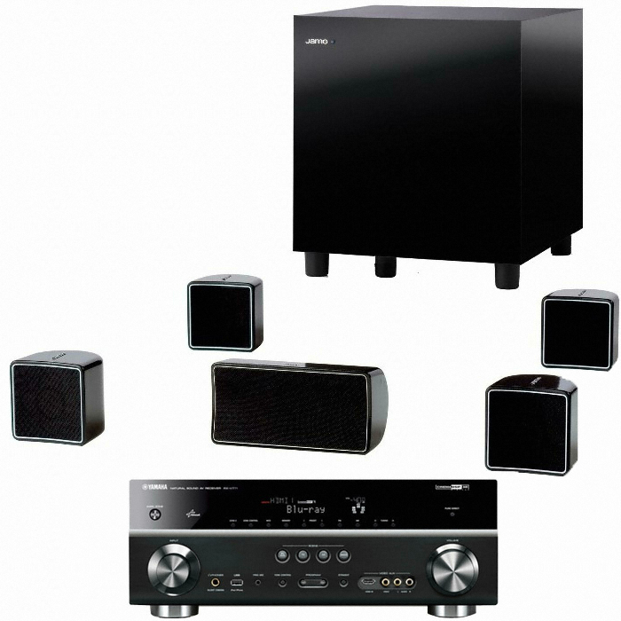 야모 A102 HCS 6 5.1채널 + 야마하 AV리시버 (RX-V771)_이미지