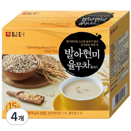 담터 발아현미율무차 225g