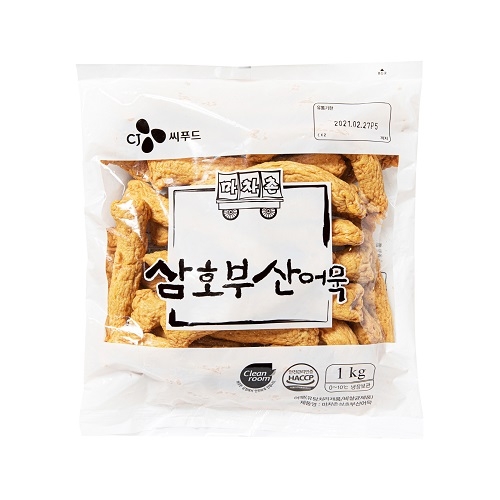 CJ씨푸드 마차촌 삼호부산어묵 봉 1kg (1개)_이미지