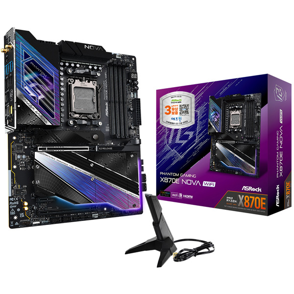 Asrock X870E NOVA WIFI 개봉기