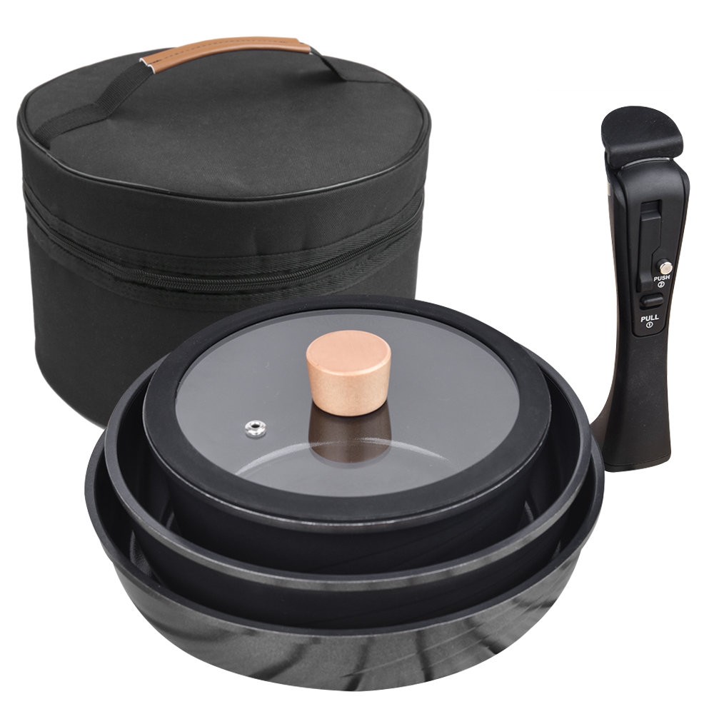 디토 캠핑용 냄비 후라이팬 세트_이미지