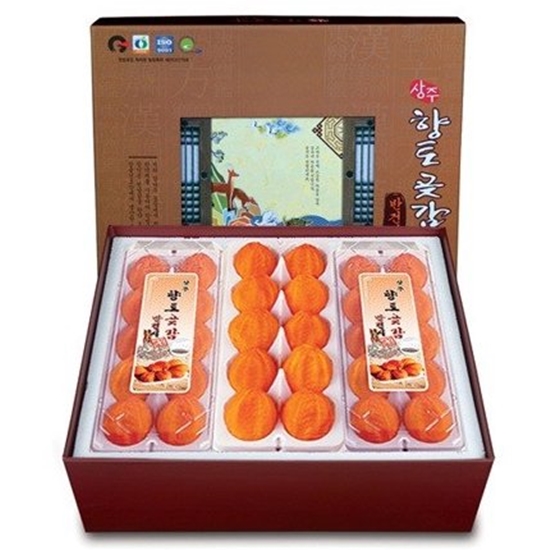 상주향토한방곶감 상주 반건시 60개(과) 3.6kg (1개)_이미지
