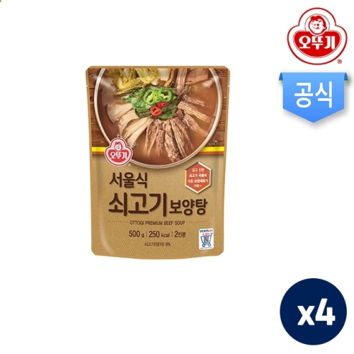 오뚜기 서울식 쇠고기 보양탕 500g (4개)_이미지